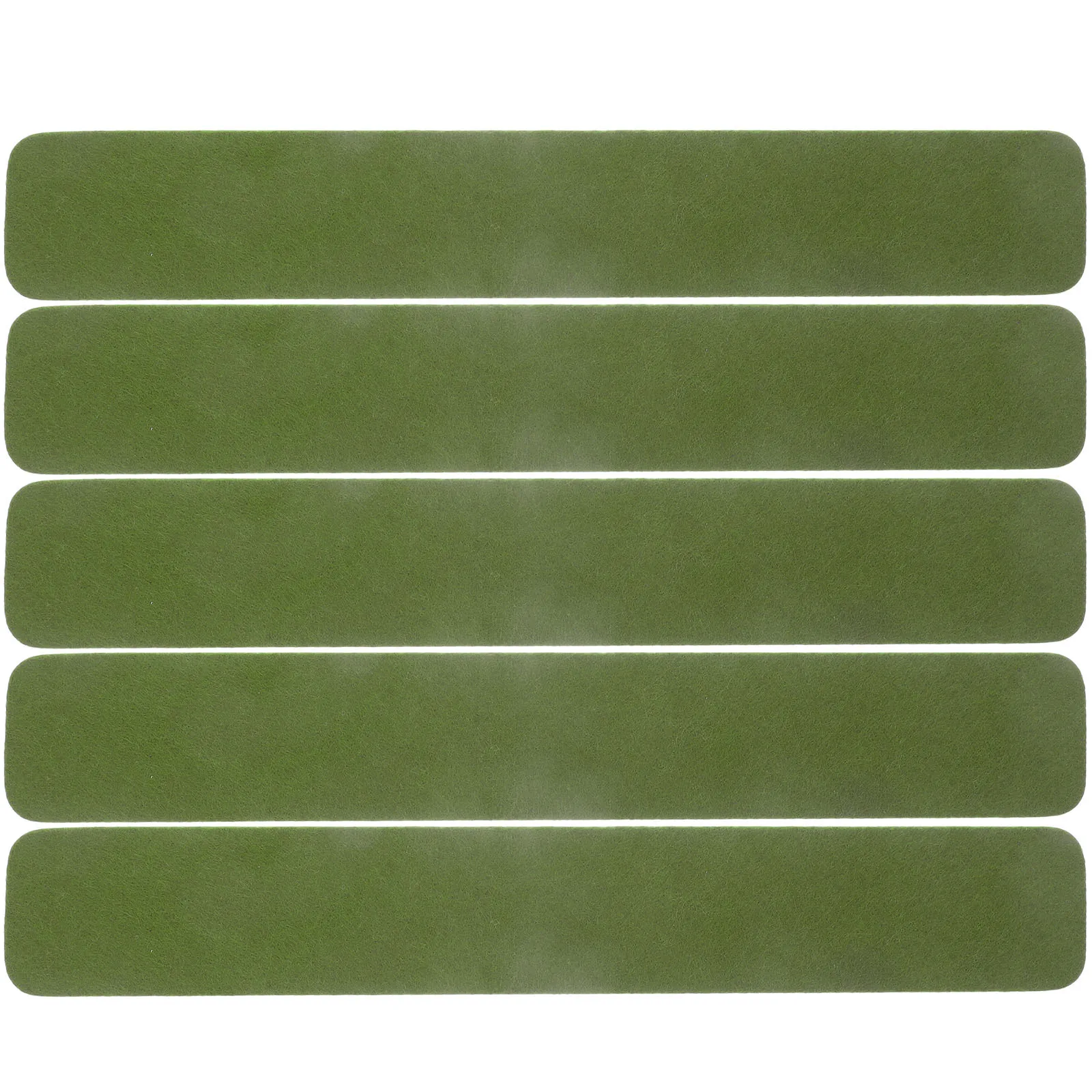 

5pcs Self-Adhesive Felt Board Strip Bulletin Bar For Desk Office Classroom Small Felt Boards Notepaper Pin Board Tile Wall