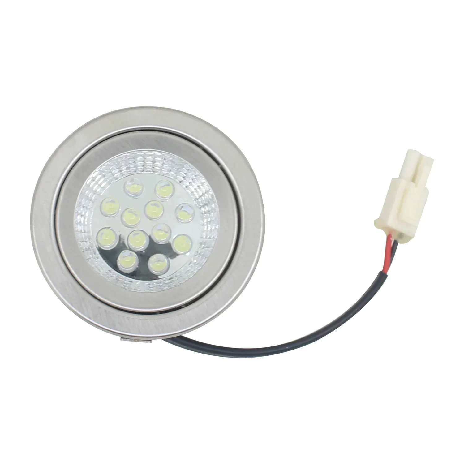 

1 шт., 12 В постоянного тока, светильники для вытяжки для кухни, встроенная плита, круглый потолочный светильник, вытяжной галогенный светильник, светодиодные светильники