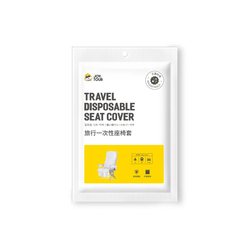 1 Pcs Travel Disposable Seat Cover Public Transport Airplane Train Seat Cover Non Woven Anti-Contact Bus Car Protective Cover