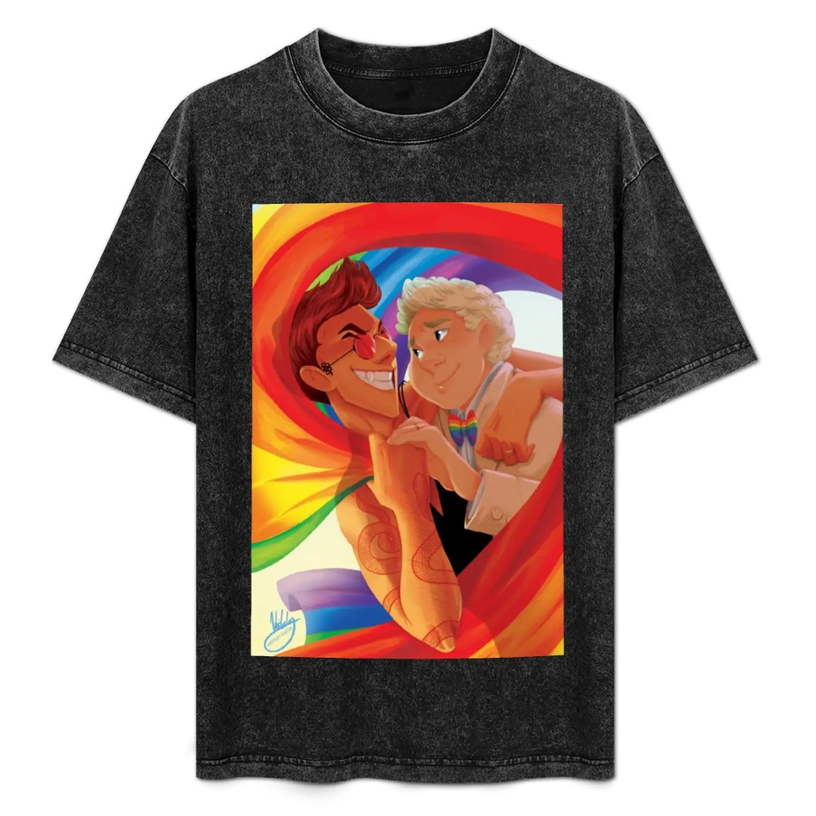 GO Pride T-Shirt Fashion Simple Casual Tee Shirt