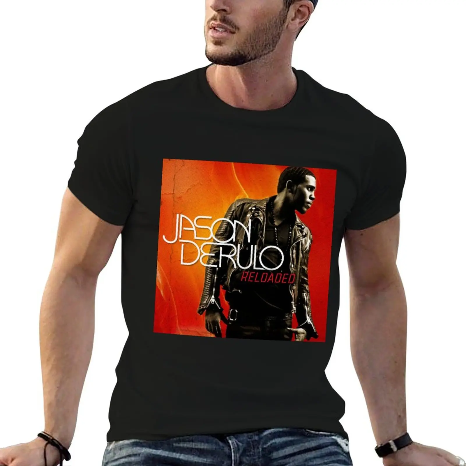 Reloaded T-Shirt basketball graphic tees blacks mens t shirts pack