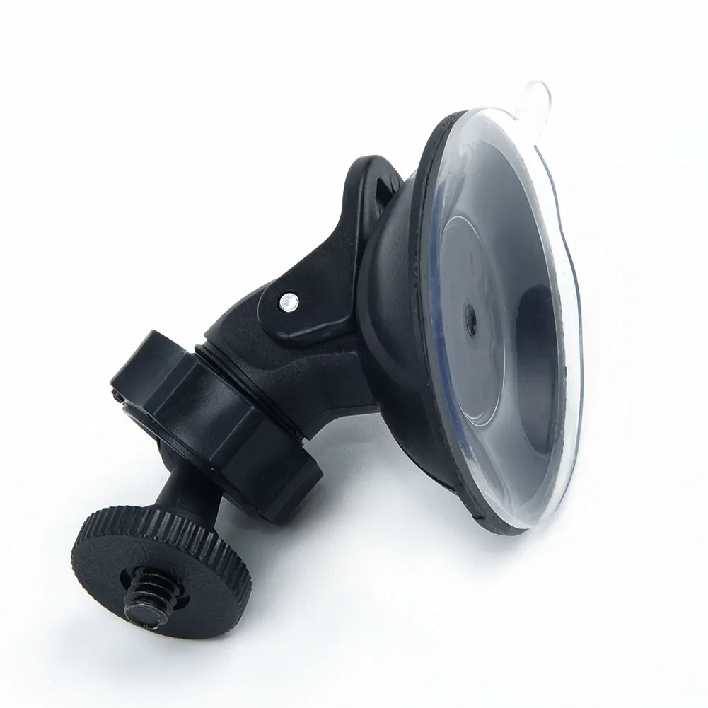 Car Driving Video Recorder Suction Cup Mount Bracket Plastic Black Dash Cam DVR Holder Camera Stand Auto Interior Accessories