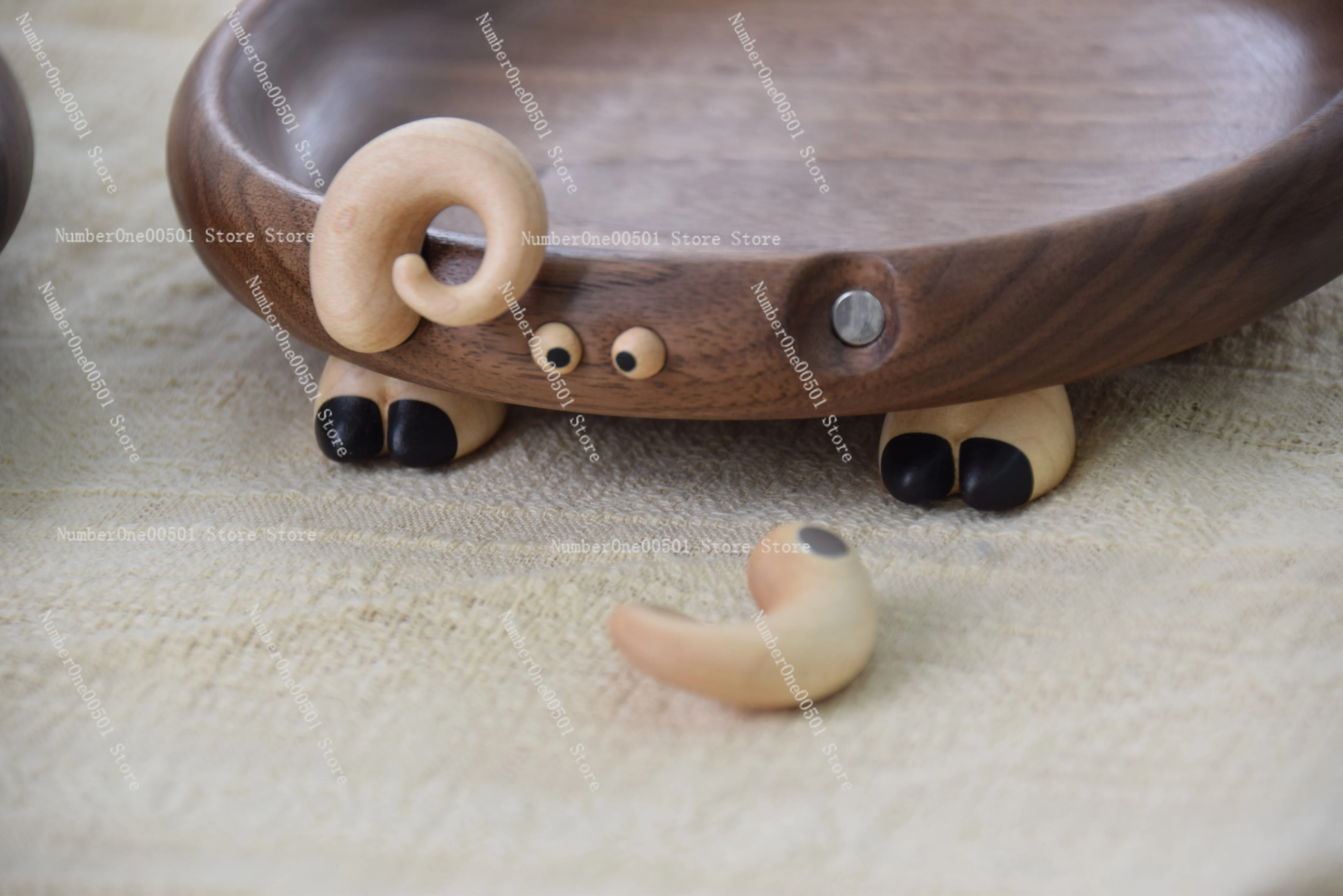 Sheep Shape Tray Desktop Organizer Jewelry Holder Cute Animal Decor Creative Home Decoration Gift Multipurpose Display Tray