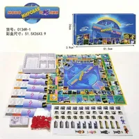 Hot Selling Russian Table Games Monopoly World Tour, Russian Games Solitaire