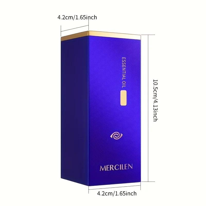 Mercilen Retinol Centella Asiatica Eye Essence Oil 8ml, Deeply Moisturizes and Nourishes the Skin Around the Eyes, Firming Eye Essence, Helps Reduce Fine Lines Around the Eyes, Daily Eye Care Essence Oil, Unisex Skincare Product