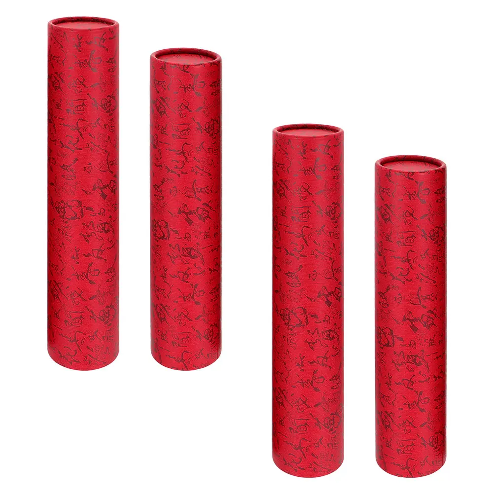 2 قطعة أنبوب أعمال فنية الخط تصميم مادة سميكة لأحجام مختلفة أنبوب ملصق فاخر وعملي