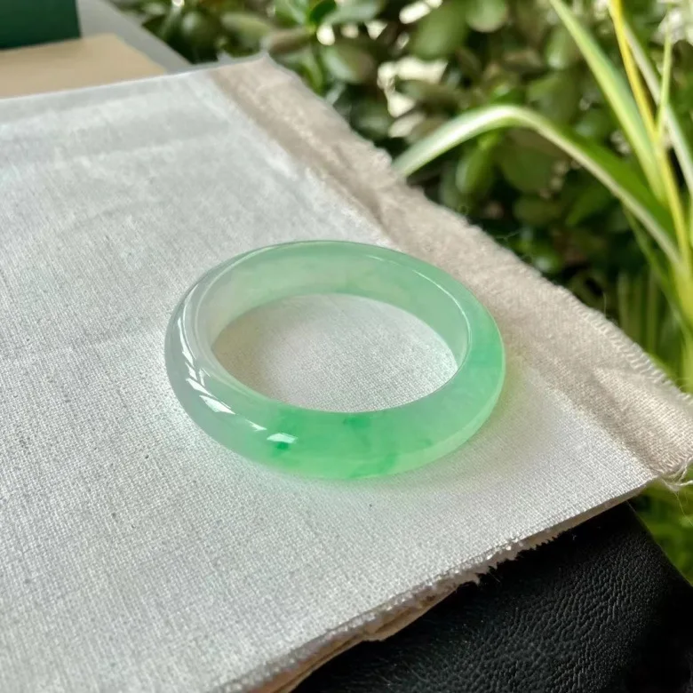

Natural Myanmar Jade Jade 54mm-62mm bracelet Princess jewelry bracelet send mom send girlfriend gift