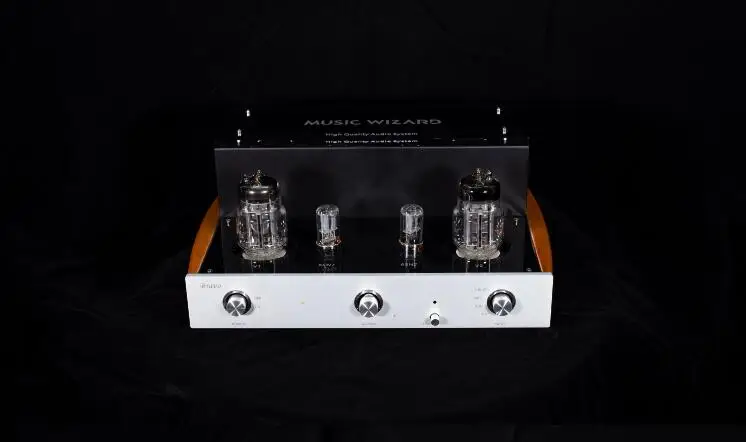 

2022 The Latest TP33 HIFI fever tube amplifier amplifier, frequency response: 10HZ~30KHZ, tube: 6C33, 6N8P (6SN7)