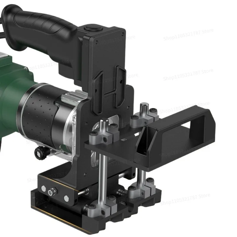 Woodworking 2-in-1 Connector Automatic Slotting Machine Die Invisible Fastener Trimming Machine