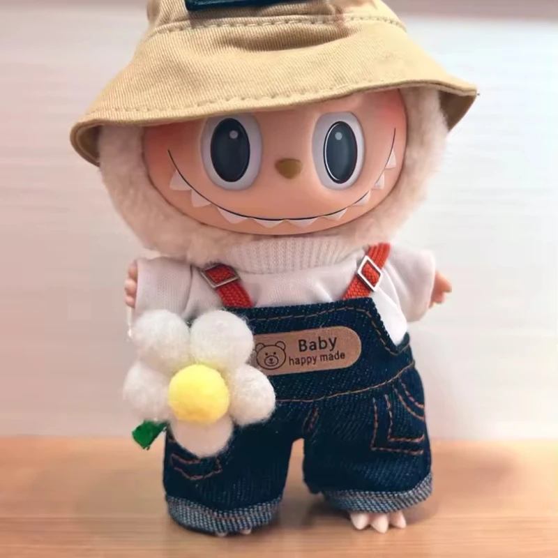 

New Labubu Doll Clothes Set for V1/V2 Ropa Labubu Dolls Strap Pants Set