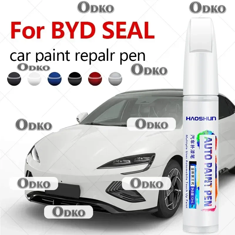 For BYD SEAL 2023-2025 D40 D60 Paint Repair Pen Touch Up Scratch Remover DIY Auto Accessories Black White Green Gray Blue