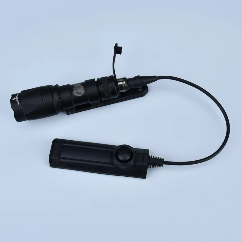 Surefir M300 M600 Inline Scout Light Adapter Mount Tactical Flashlight Dual function Remote Switch Airsoft LED Weapon light Base