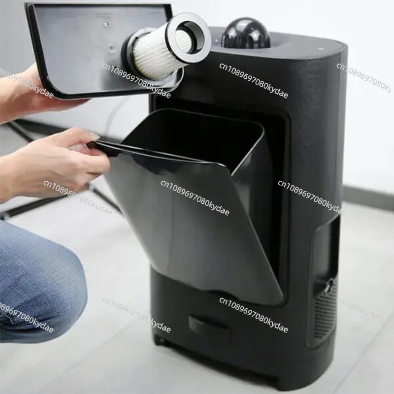 Smart Infrared Suction Trash Can Barber Shop Specific Automatic Hair-Sucking Trash Can Powerful Cleaning Trash Can