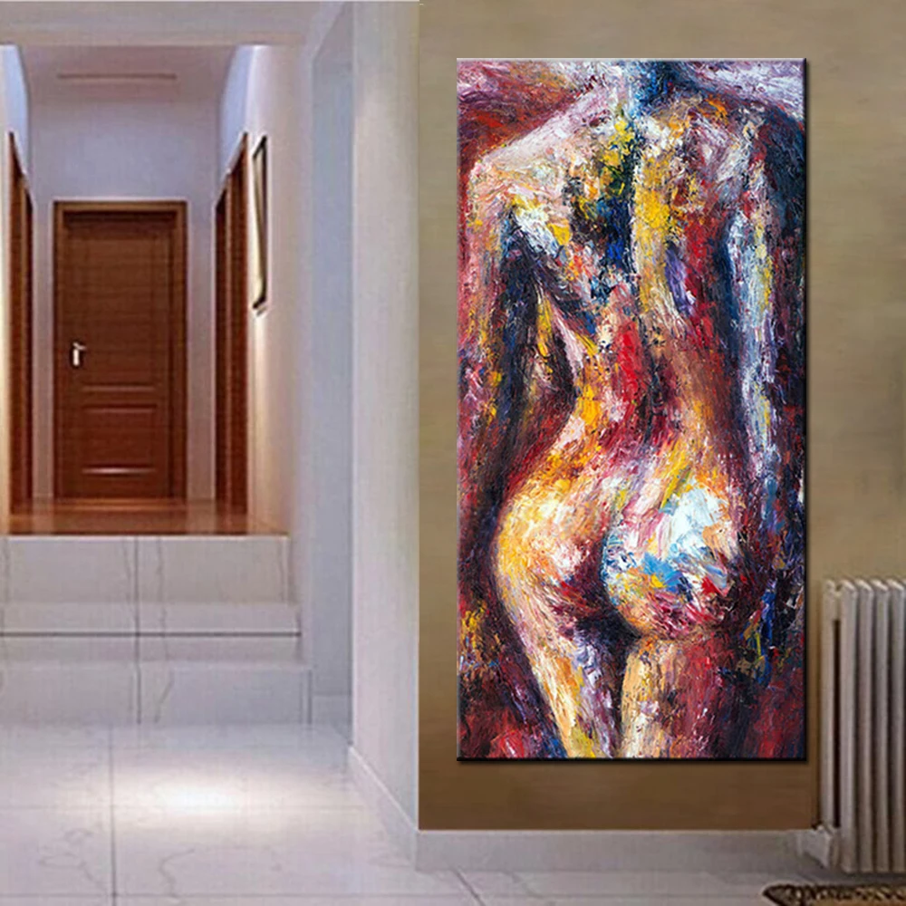 

Arthyx большие ручная роспись абстрактные картины маслом обнаженной женщины на холсте настенная художественная картина современные постеры для гостиной домашний декор