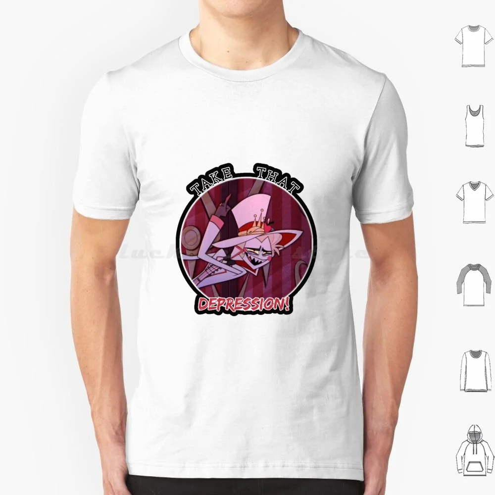 Take That Depression! T Shirt 6xl Cotton Cool Tee Lucifer Lucifer Lucifer Devil