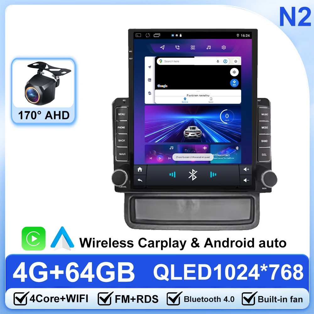 9.7 inch Android 15 Voor Renault Trafic 2 Voor Opel Vivaro EEN Voor Nissan primastar 2006-2014 Auto Radio auto multimedia speler GPS
