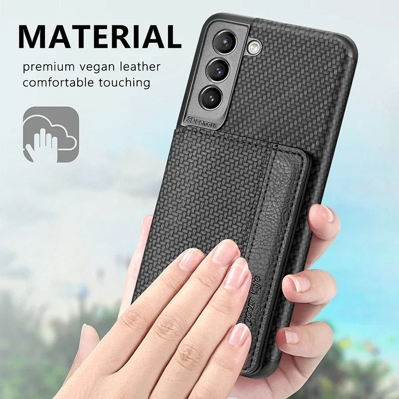 Wallet Card Case For Samsung Galaxy A56 A57 A55 A54 A53 A52 A37 A36 A35 S22 S23 S24 S25 Edge S26 Ultra FE Plus Magnet Cover Case