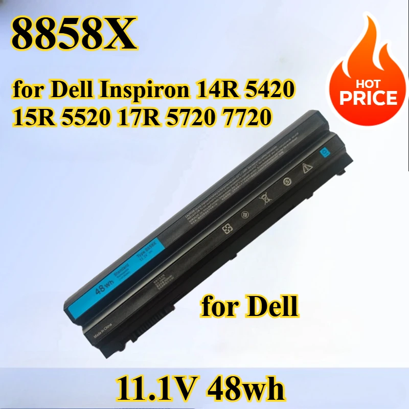 

8858X аккумулятор для ноутбука Dell Inspiron 14R 5420 15R 5520 17R 5720 7720 Latitude E5420 E6430 E5530 E6420 Vostro 3460 3560