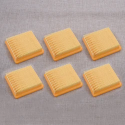 4180-141-0300B 6Pcs Air Filters Fit for Stihl FS89 FS91 FS91R FS111 FS111R FS111RX FS131 FS131R FS311 HT101 HT102 String Trimmer