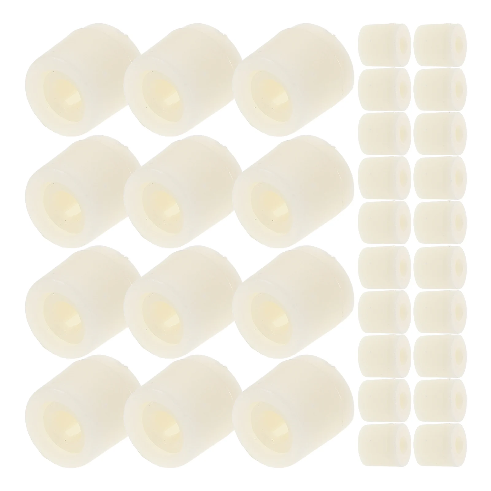 

50 set Speaker Crossover Accessories Durable Plastic Frequency Divider Component Replacement Bracket Beige Easy for Home