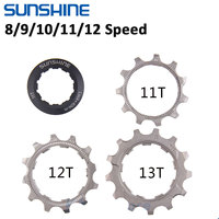 Bicycle Cassette Cog MTB Bike 8V 9V 10V 11V 12 Speed 11T 12T 13T Road Bike Star Replacement K7 Ratchet Parts