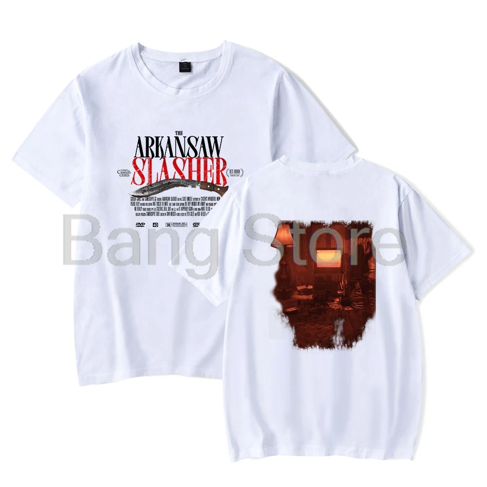 Caseoh Arkansaw Slasher Short Sleeve Tee Women Men Crewneck Fashion Unisex T-shirt