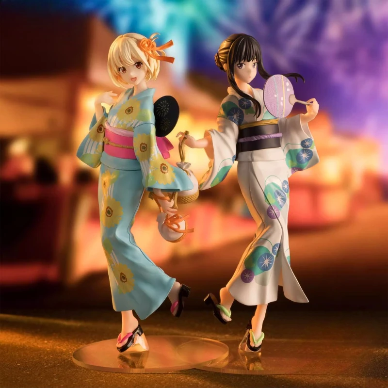 

LycoReco SEGA Nishikigi Chisato Inoue Takina Original genuine PVC Action Anime Figure Model Toys Figure Collection Doll Gift