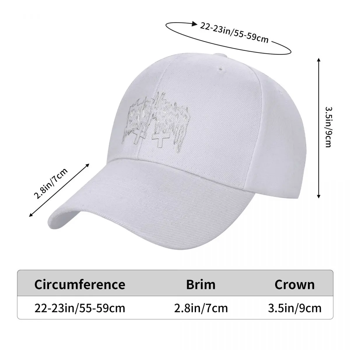 Belphegor Baseball Cap Fishing cap Ball Cap New Hat Anime Men's Luxury Women's