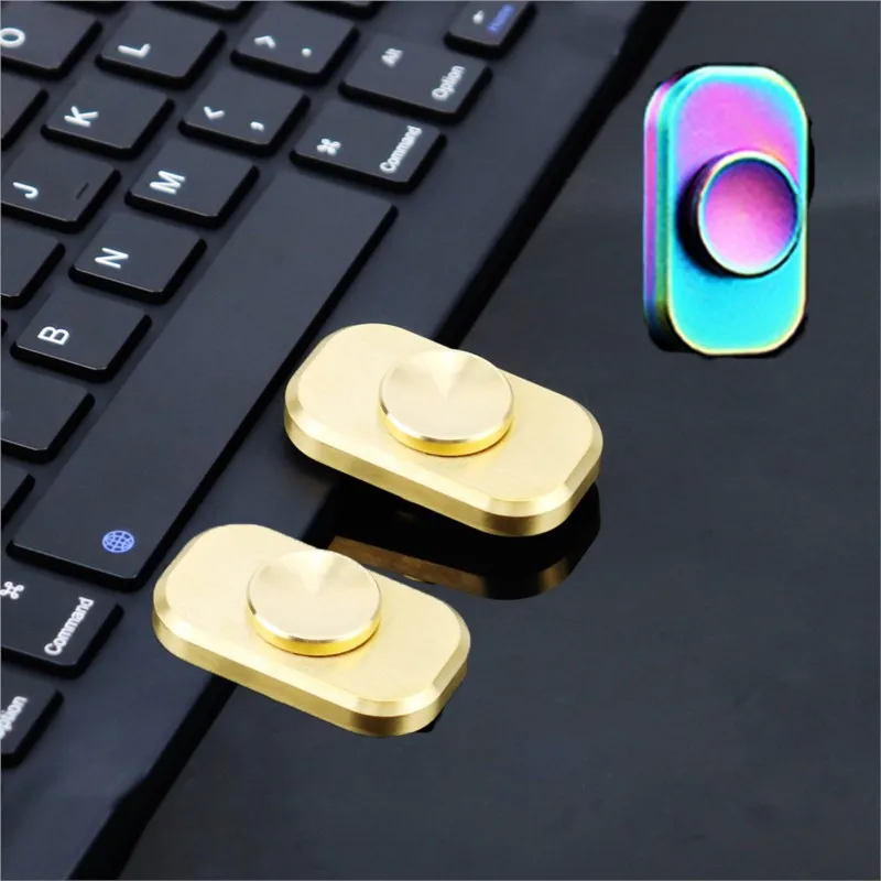 Mini Fingertip Gyro Fidget Toy Metal Spinning Finger Gyro Decompression Toys Antistress Relaxing Cool Fidget For Stress Relief