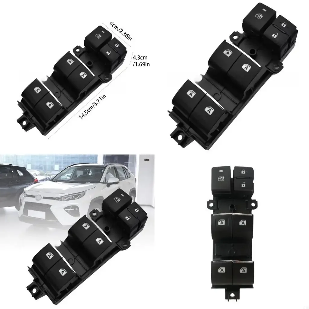 

Управление электроэнергией автомобиля Регулятор высоты окна Стеклянная кнопка Регулятор лифта 84040-02180 Плавная работа D7YA