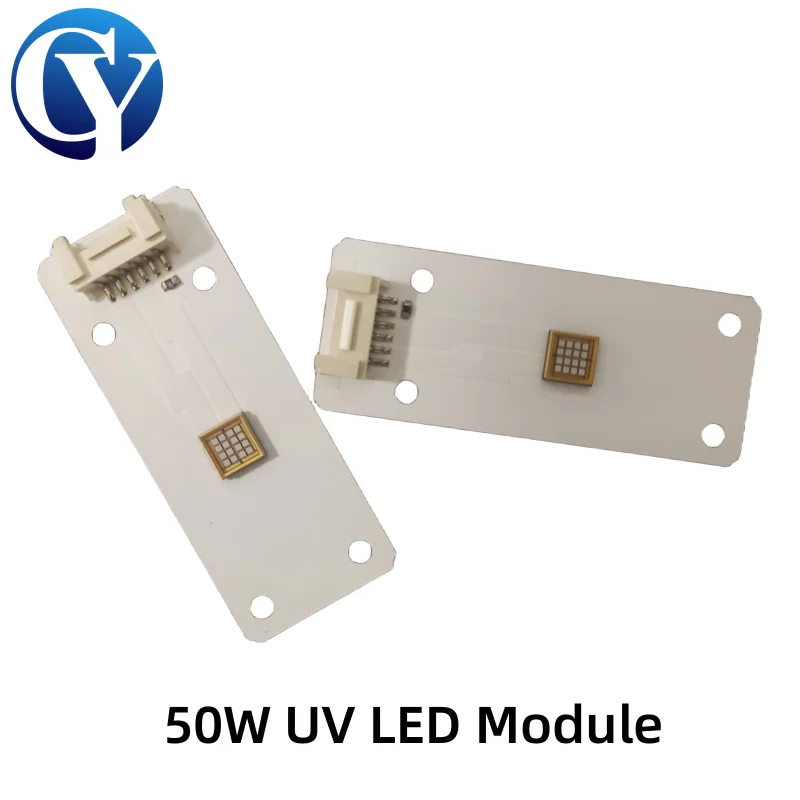 50W 8080  uv led light 395nm Uv Curing lamp 405nm uv lamp for printer