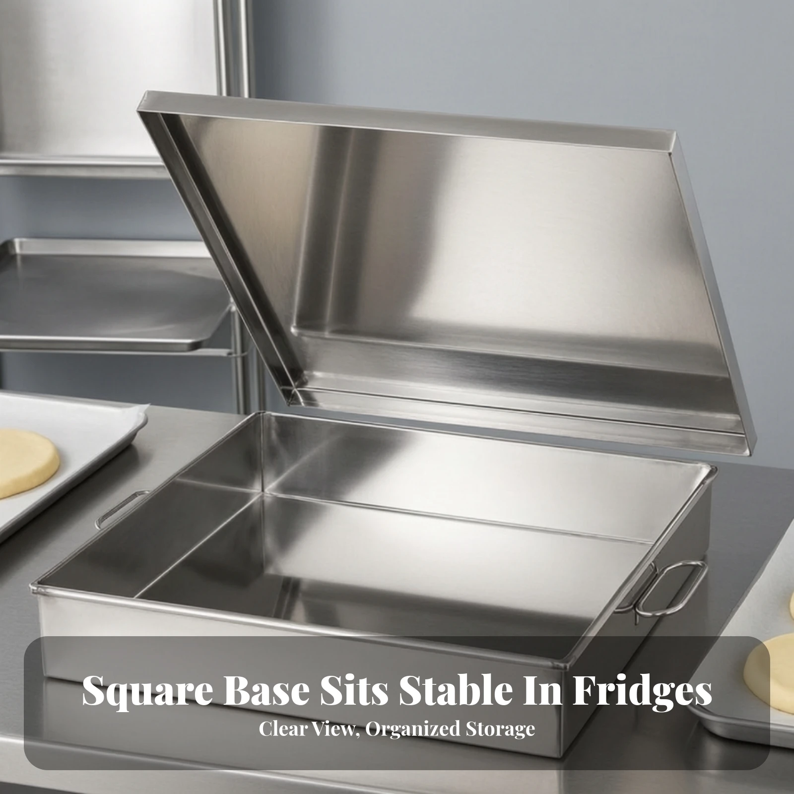 Stainless Steel Tray with Lid  - Home Cooking Services 评论和价格