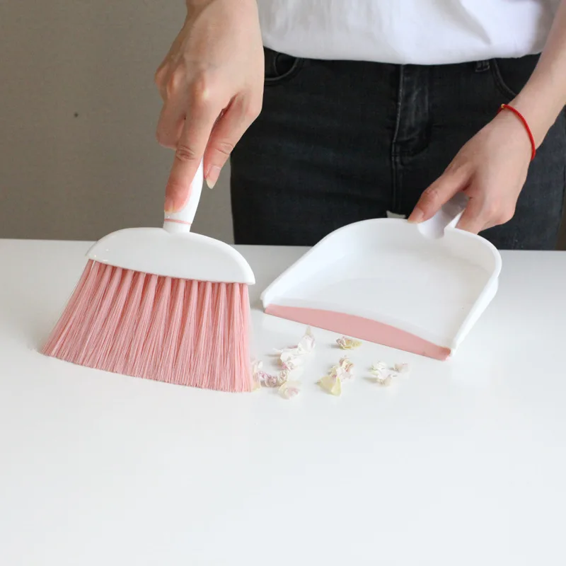 Juego de mini escoba y recogedor, minijuego de batidor para escritorio, limpieza de electrodomésticos, oficina, cocina, nido para mascotas, etc., necesidad de limpieza diaria