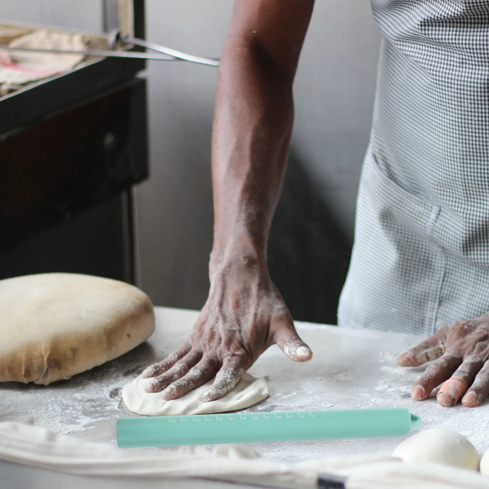 

Rolling Pin Kitchen Rolling Stick With Scale Nonstick Dough Roller For Baking Dumpling Pizza Pasta Kitchen Tool