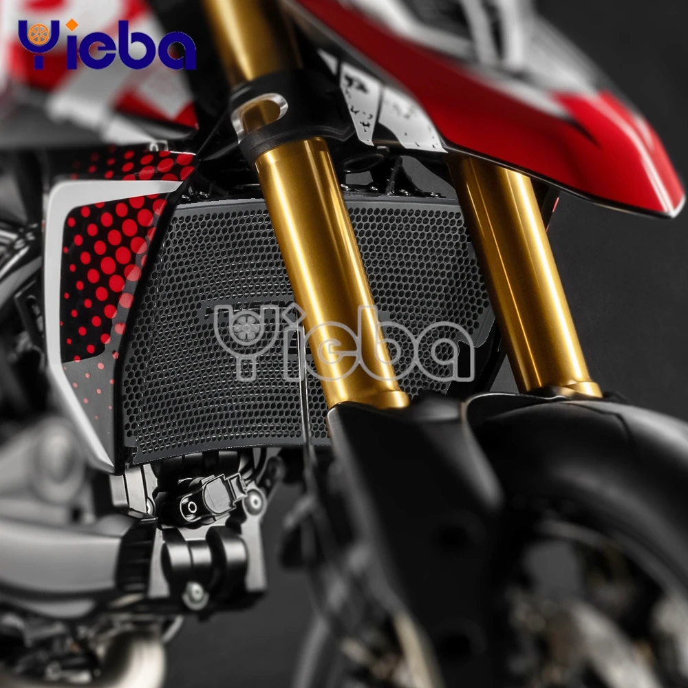 

Hypermotard 698 Hypermotard698 Mono RVE 2024 2025 2026 For Ducati Motorcycle Accessories Radiator Grille Protection Guard Cover