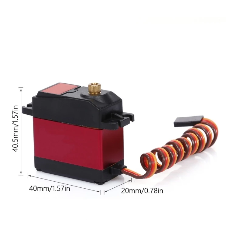 servo kỹ thuật số chống nước với servo 25kg mô-men xoắn cao cho các mẫu điều khiển từ xa