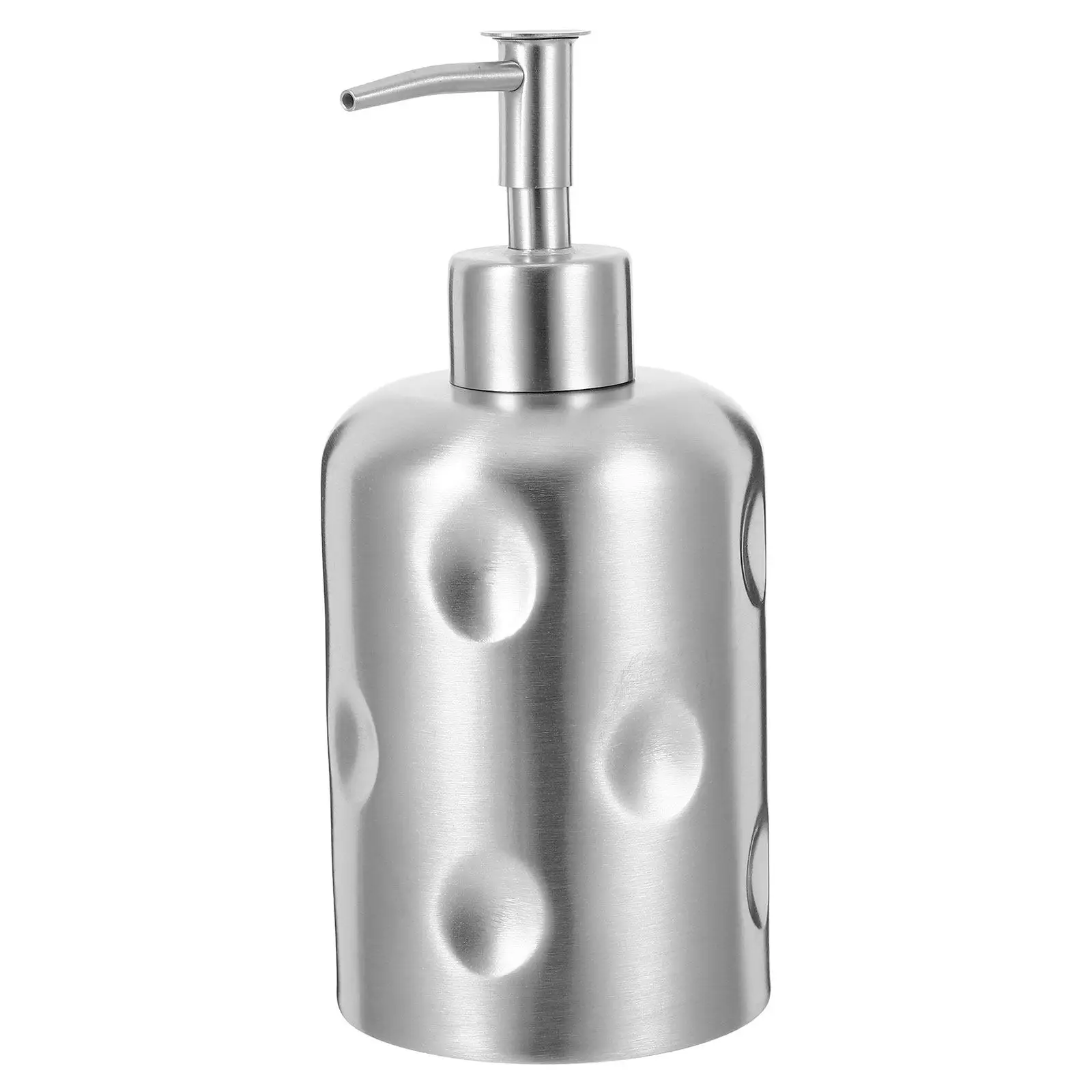 

Диспенсер для лосьона из нержавеющей стали для ванной и кухни, для геля для душа, шампуня, мыла, с помпой, многоразовый, портативный, для путешествий
