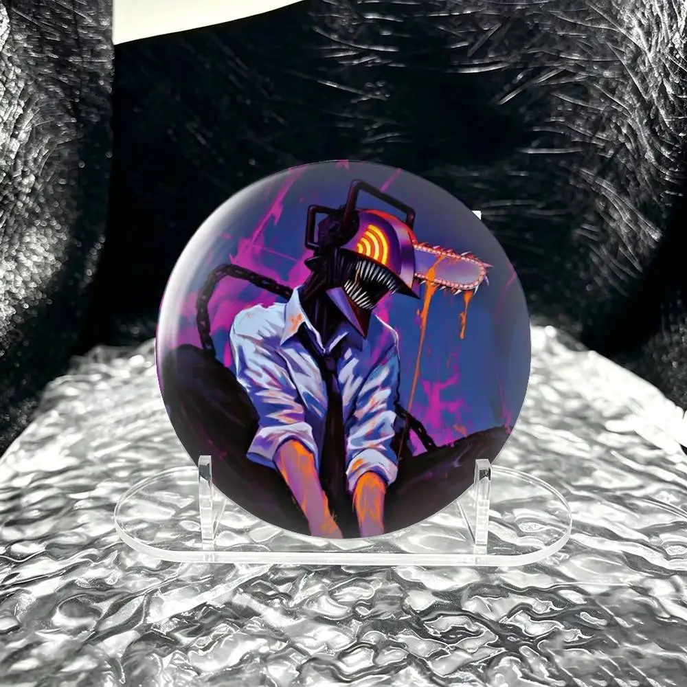 Chainsaw Man Denji  Brooch Metal Decorative Brooch Pins for Backpack Clothes Jacket Accessories,Souvenir.