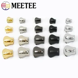 Meetee 10-50Pcs 3# 5# 8# 10# Zipper Sliders for Resin Zips Bag Sewing Zip Head Repair Kit DIY Pocket Zippers Slider Accessories
