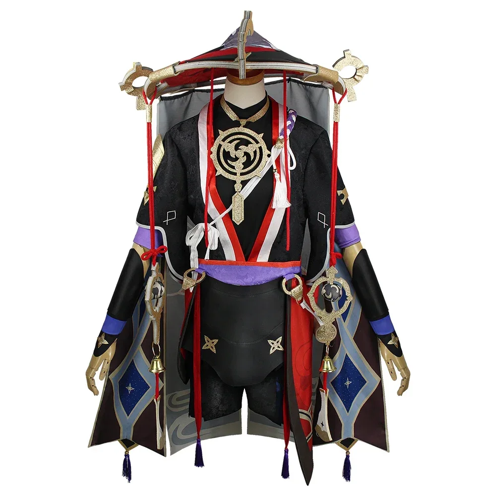 

Scaramouche Kunikuzushi Balladeer Cosplay Anime Clothes Halloween Costumes For Men Deguisement Garcons Fantasias