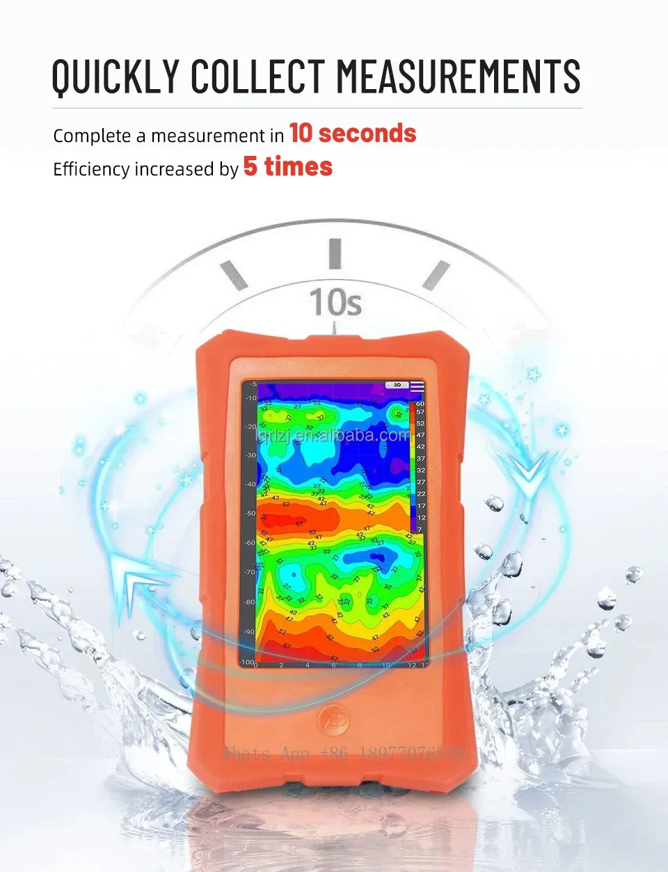 Deep Underground Water Detector 300m Ground Water Finder Machines Smart Water Leak Detector