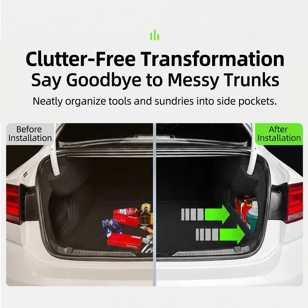 For Mazda CX-5 KF 2017~2025 2018 2019 2020 MK2 Car Trunk Storage Partition Multifunction Storage Box Auto Interior Accessories