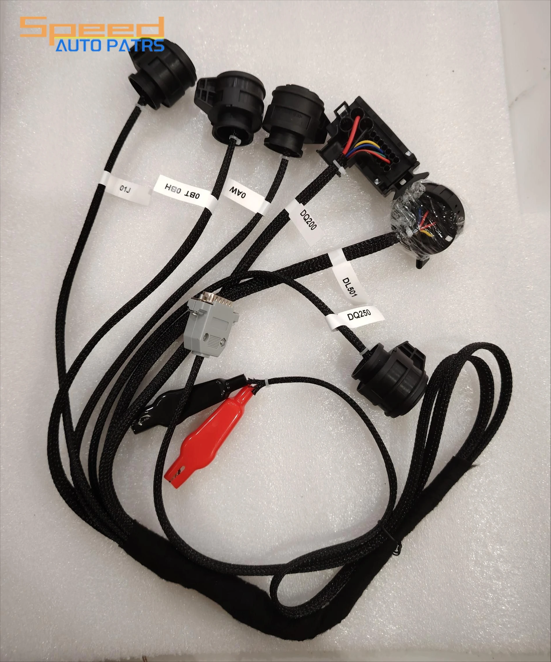 DQ250 DQ200 VL381 VL300 DQ500 DL501 01J Gearbox  Adapter Programming line Fit For VAG Audi R/W w/ KTMFlash 0AM TCU ECU Progarm