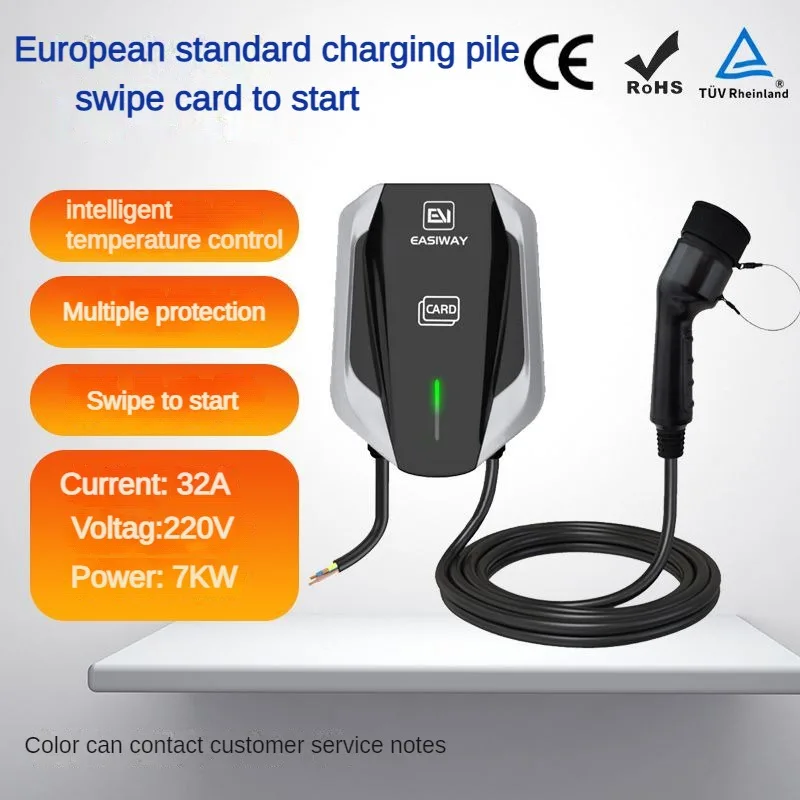 High Quality CCS Floor-Mounted Electric Car Charger Fast Portable Vehicle Charging Pile Home Version Fast Charge