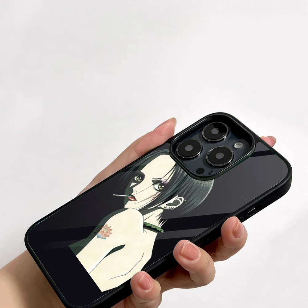 NaNa Osaki Phone Case For IPhone 11 12 13 14 15 16 Plus Pro Max Mirror Acrylic PC TPU Cover