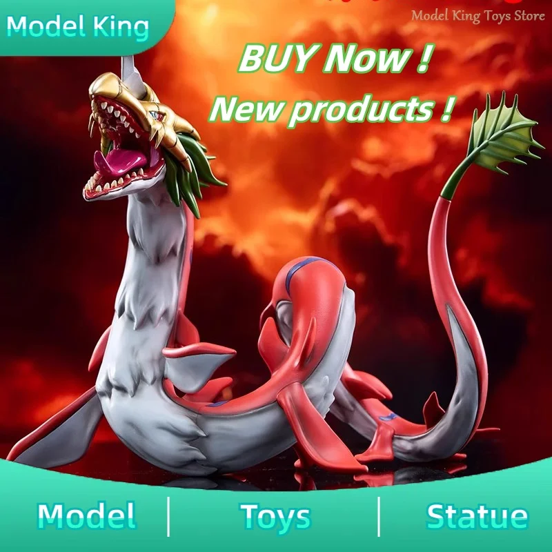 

New Digimon Anime Figures Mega Seadramon Figure Collect Desk Decoration Figurine PVC Statue Model Children Birthday Toys Gifts