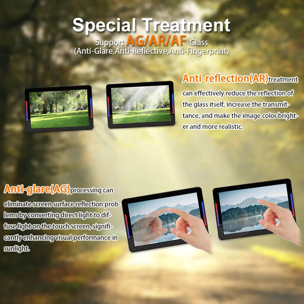 21.5 27 32 43 55 Inch Touche Display Interact Monitor Multi Points Capacitive Touch Marine Navigation Display with USB VGA Table