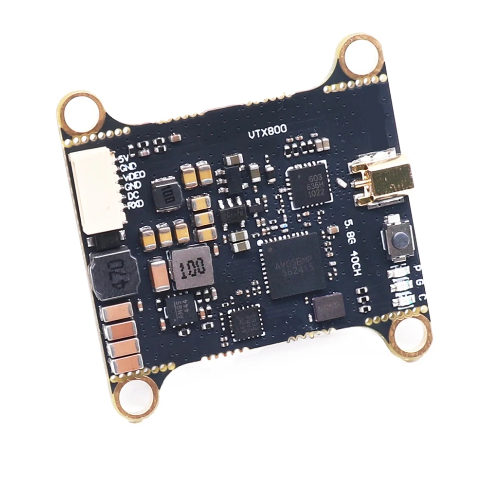 ABJF-장거리 RC 비행기 FPV 드론 호환 B-CUBE 5.8G VTX 800Mw 48CH 입력 전압 비디오 송신기 전원