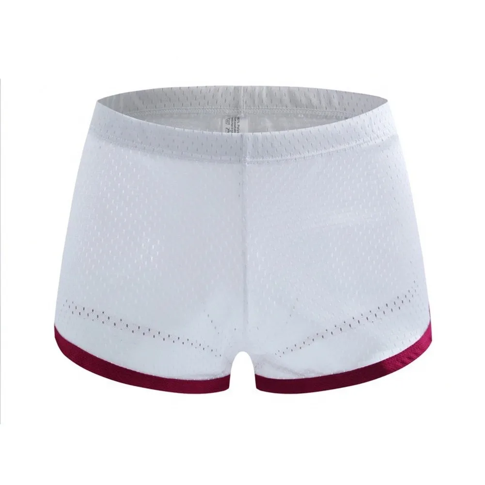 1pc Mens Quick-Drying Shorts Trunks Underpant Breathable Loose-Fitting Boxer Briefs Track Field Sports Shorts Casual Pants