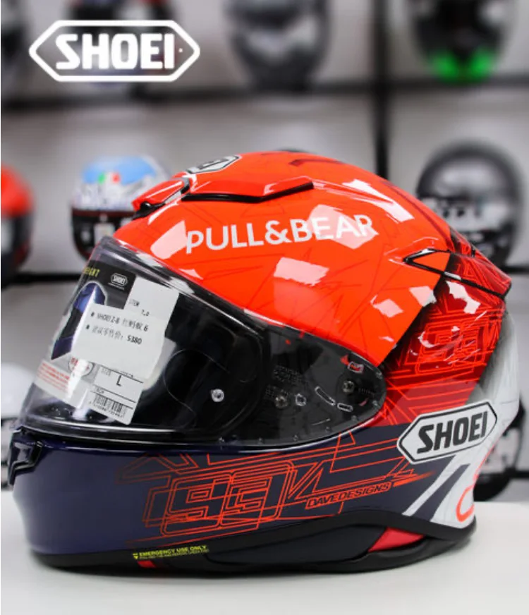 

Full Face Motorcycle helmet shoei Z7 6 RAINBOW Motocross Racing Motobike Riding Helmet Casco De Motocicleta